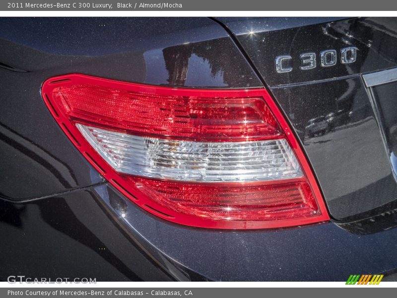 Black / Almond/Mocha 2011 Mercedes-Benz C 300 Luxury