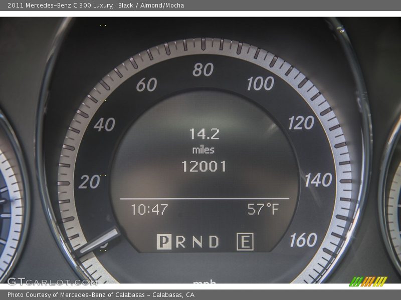 Black / Almond/Mocha 2011 Mercedes-Benz C 300 Luxury