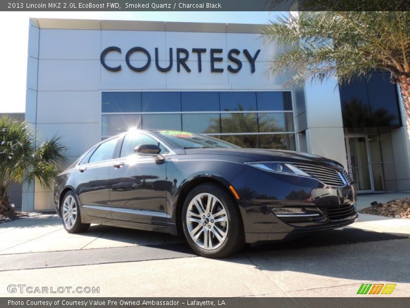 Smoked Quartz / Charcoal Black 2013 Lincoln MKZ 2.0L EcoBoost FWD