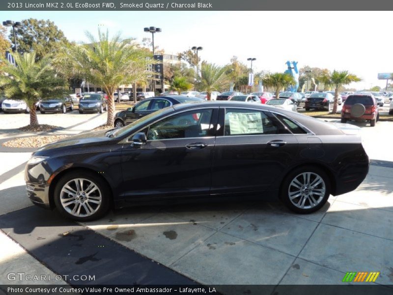 Smoked Quartz / Charcoal Black 2013 Lincoln MKZ 2.0L EcoBoost FWD