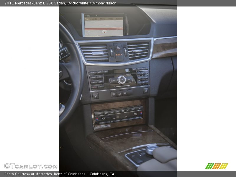 Arctic White / Almond/Black 2011 Mercedes-Benz E 350 Sedan
