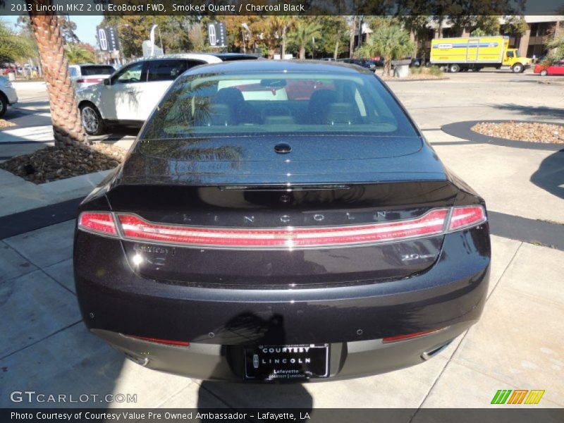 Smoked Quartz / Charcoal Black 2013 Lincoln MKZ 2.0L EcoBoost FWD