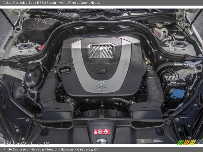 Arctic White / Almond/Black 2011 Mercedes-Benz E 350 Sedan