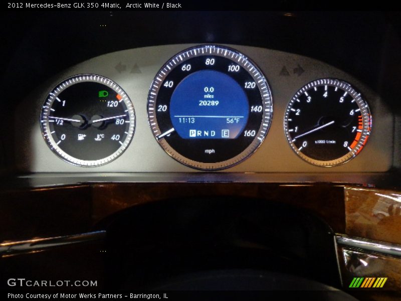 Arctic White / Black 2012 Mercedes-Benz GLK 350 4Matic