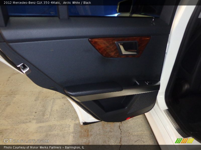Arctic White / Black 2012 Mercedes-Benz GLK 350 4Matic
