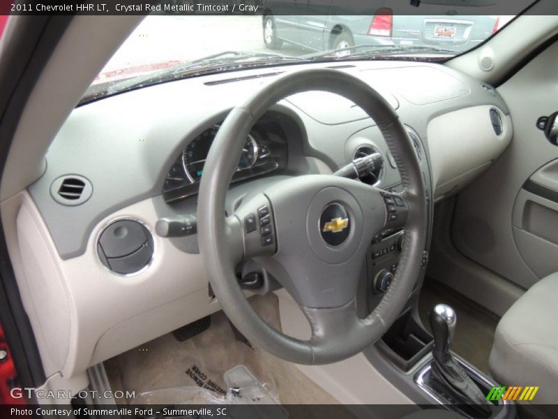 Crystal Red Metallic Tintcoat / Gray 2011 Chevrolet HHR LT