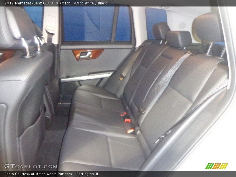Arctic White / Black 2012 Mercedes-Benz GLK 350 4Matic