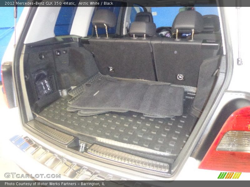 Arctic White / Black 2012 Mercedes-Benz GLK 350 4Matic