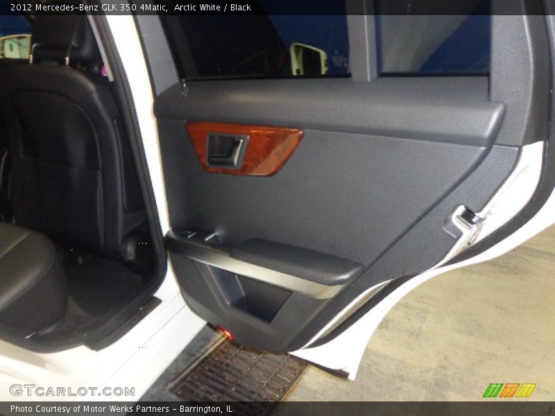 Arctic White / Black 2012 Mercedes-Benz GLK 350 4Matic
