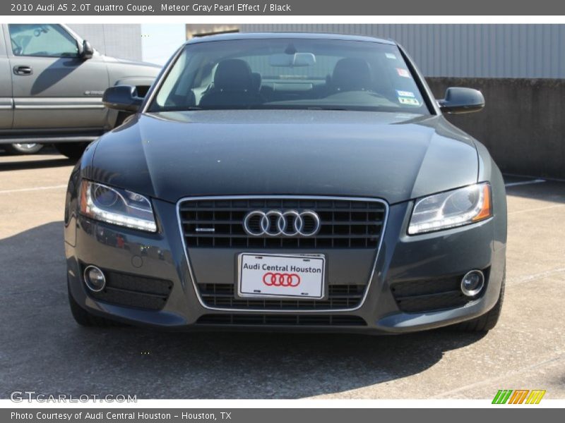 Meteor Gray Pearl Effect / Black 2010 Audi A5 2.0T quattro Coupe