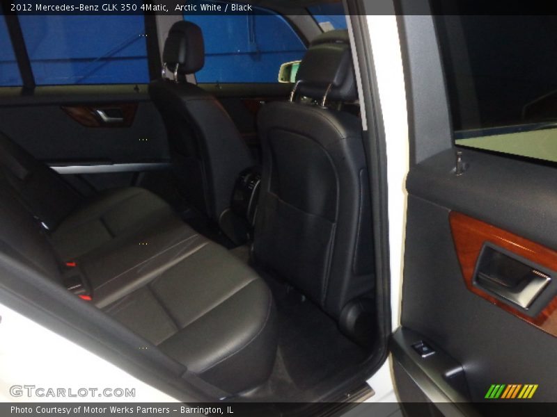 Arctic White / Black 2012 Mercedes-Benz GLK 350 4Matic