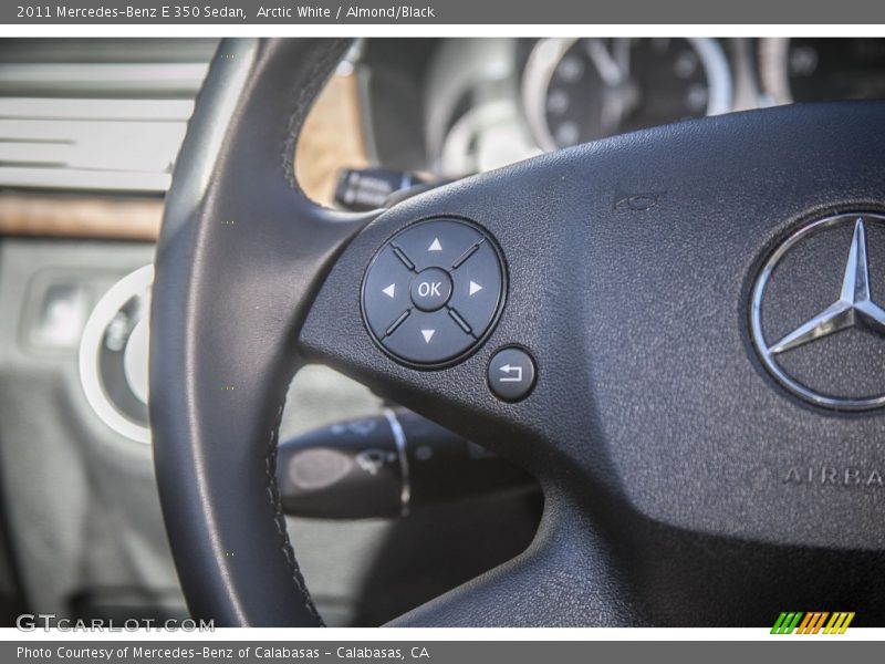 Arctic White / Almond/Black 2011 Mercedes-Benz E 350 Sedan