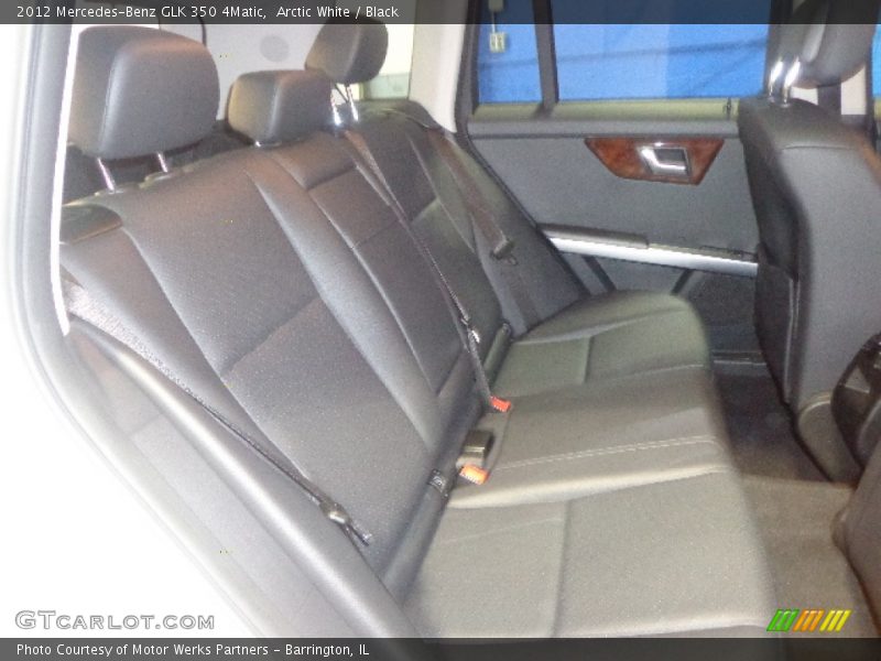 Arctic White / Black 2012 Mercedes-Benz GLK 350 4Matic