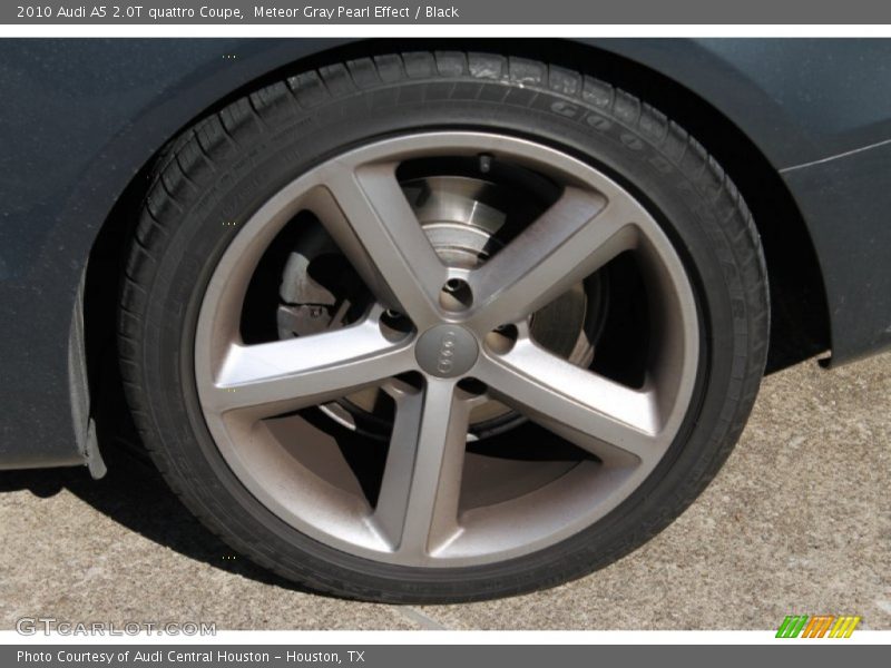 Meteor Gray Pearl Effect / Black 2010 Audi A5 2.0T quattro Coupe
