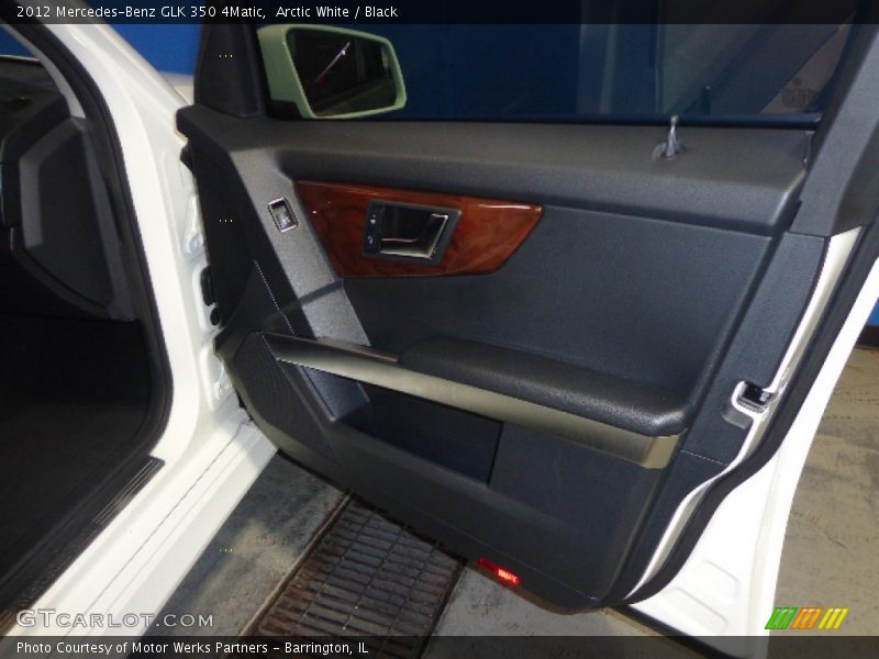 Arctic White / Black 2012 Mercedes-Benz GLK 350 4Matic