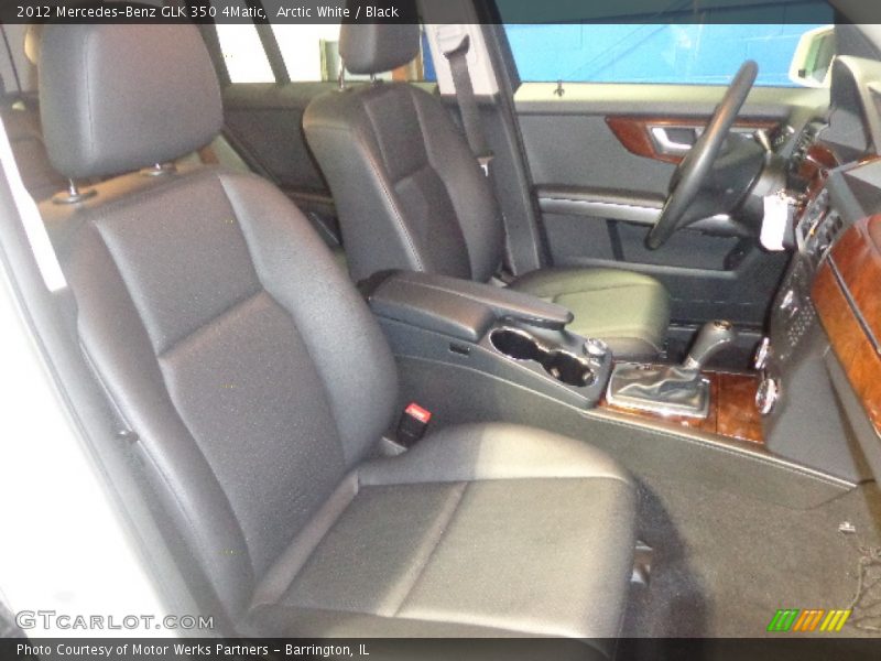 Arctic White / Black 2012 Mercedes-Benz GLK 350 4Matic