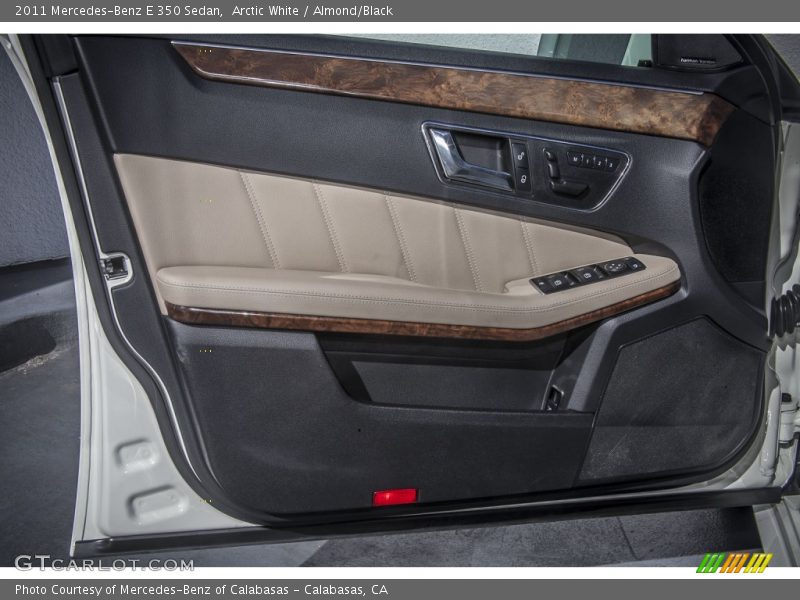 Arctic White / Almond/Black 2011 Mercedes-Benz E 350 Sedan