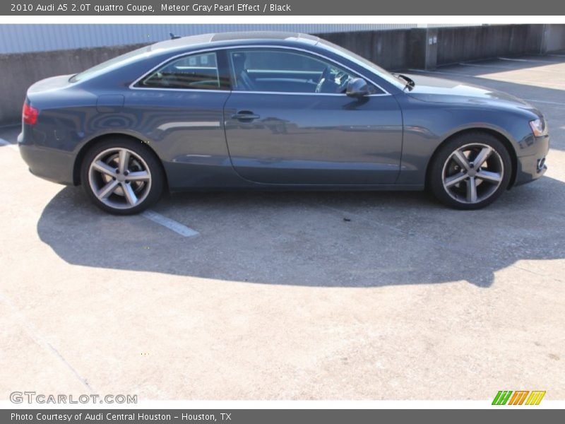 Meteor Gray Pearl Effect / Black 2010 Audi A5 2.0T quattro Coupe