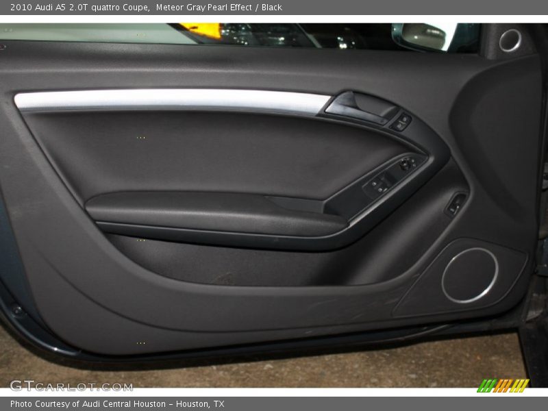 Meteor Gray Pearl Effect / Black 2010 Audi A5 2.0T quattro Coupe