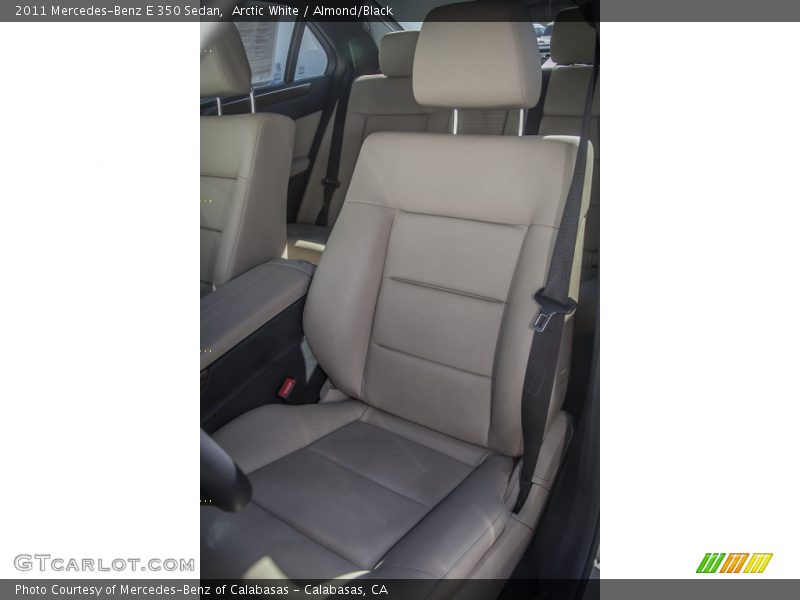 Arctic White / Almond/Black 2011 Mercedes-Benz E 350 Sedan