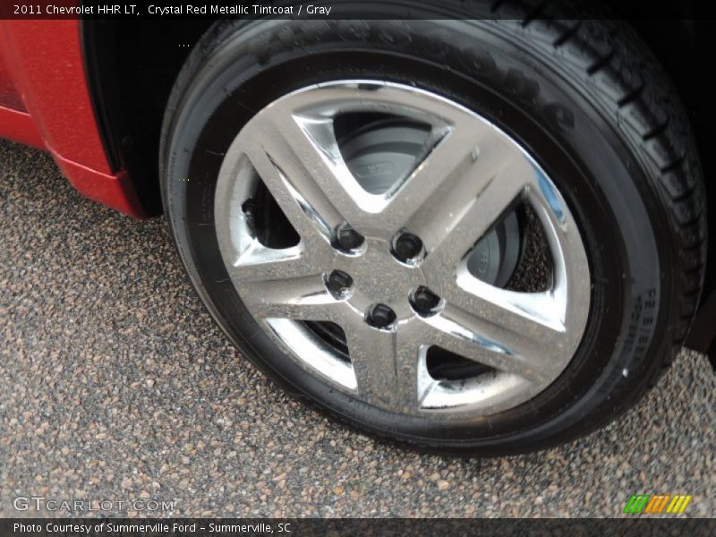 Crystal Red Metallic Tintcoat / Gray 2011 Chevrolet HHR LT
