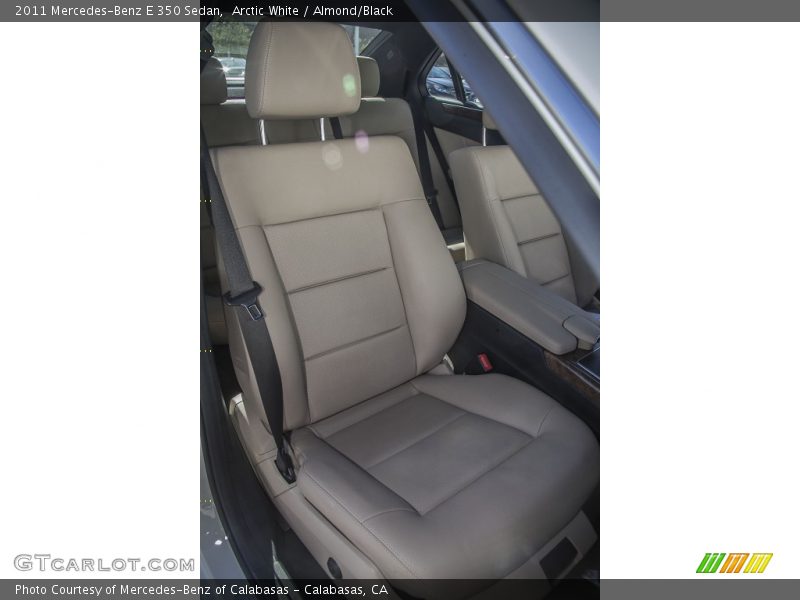 Arctic White / Almond/Black 2011 Mercedes-Benz E 350 Sedan