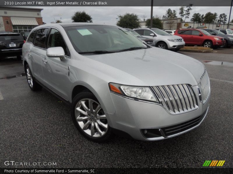 Ingot Silver Metallic / Charcoal Black 2010 Lincoln MKT FWD