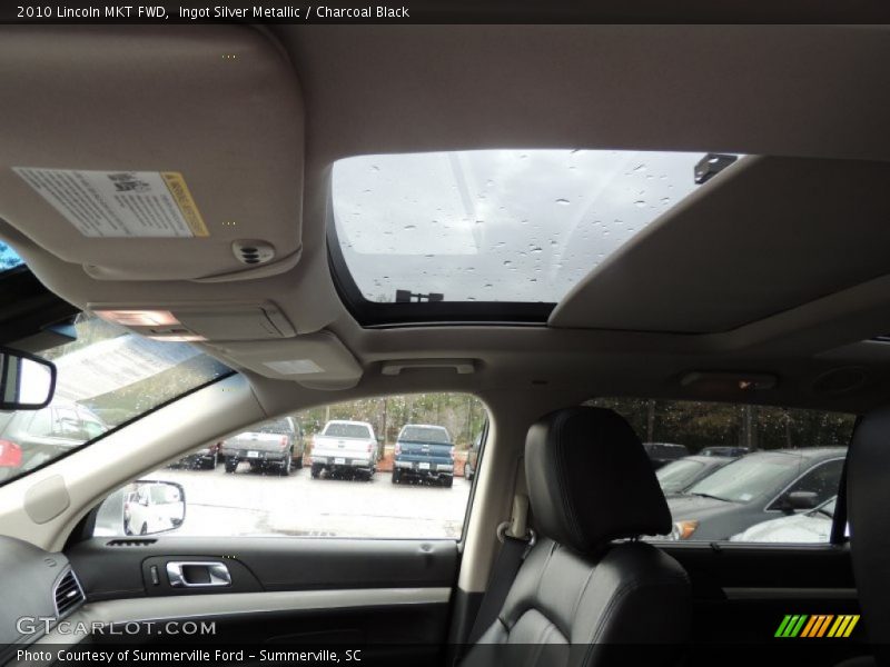 Ingot Silver Metallic / Charcoal Black 2010 Lincoln MKT FWD