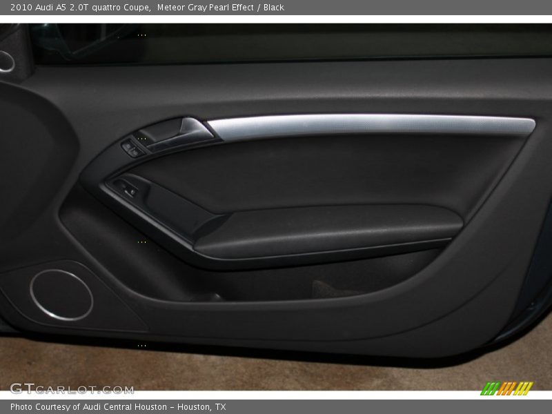 Meteor Gray Pearl Effect / Black 2010 Audi A5 2.0T quattro Coupe