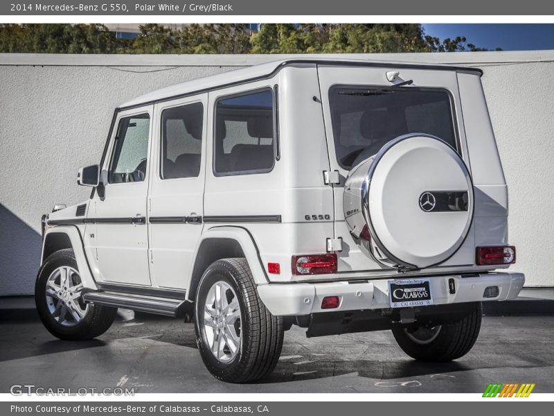 Polar White / Grey/Black 2014 Mercedes-Benz G 550