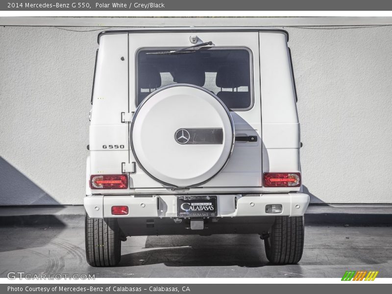 Polar White / Grey/Black 2014 Mercedes-Benz G 550