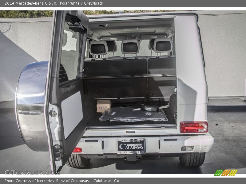 Polar White / Grey/Black 2014 Mercedes-Benz G 550
