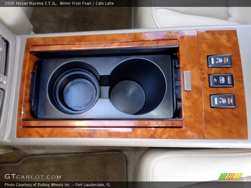 Winter Frost Pearl / Cafe Latte 2005 Nissan Maxima 3.5 SL
