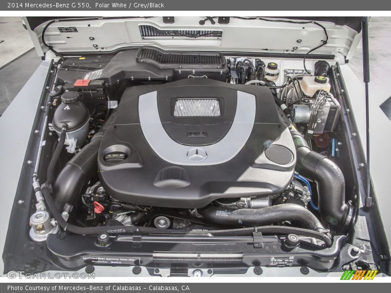 Polar White / Grey/Black 2014 Mercedes-Benz G 550