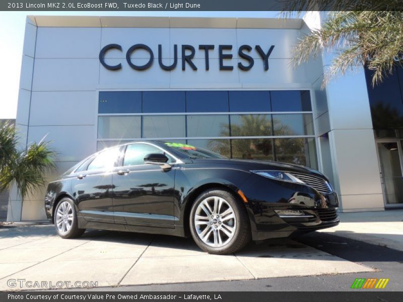 Tuxedo Black / Light Dune 2013 Lincoln MKZ 2.0L EcoBoost FWD