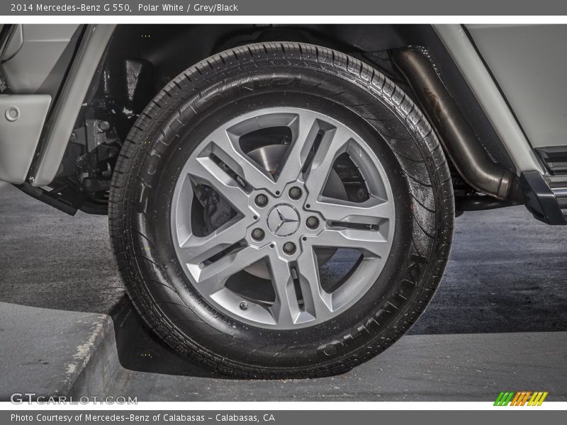 Polar White / Grey/Black 2014 Mercedes-Benz G 550