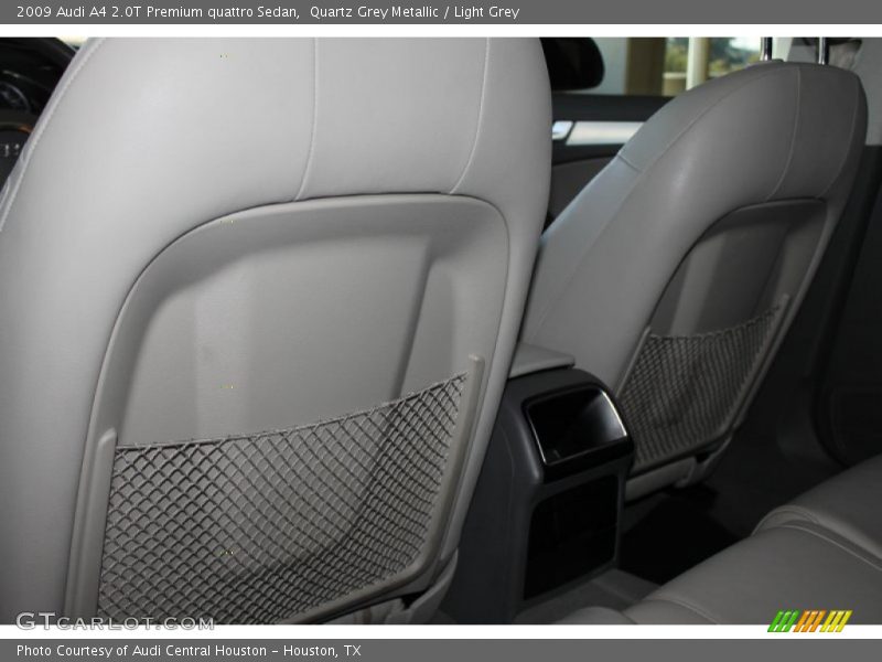 Quartz Grey Metallic / Light Grey 2009 Audi A4 2.0T Premium quattro Sedan