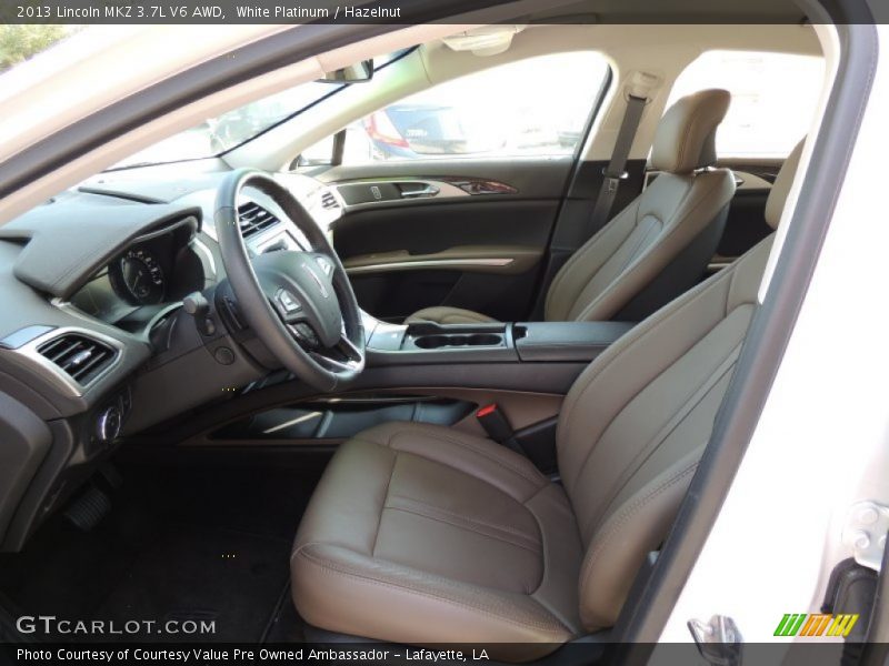 Front Seat of 2013 MKZ 3.7L V6 AWD