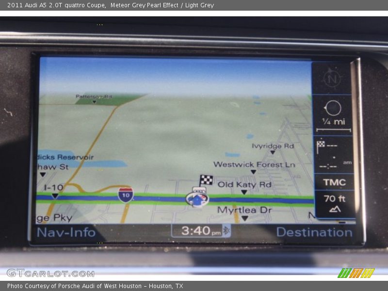 Navigation of 2011 A5 2.0T quattro Coupe