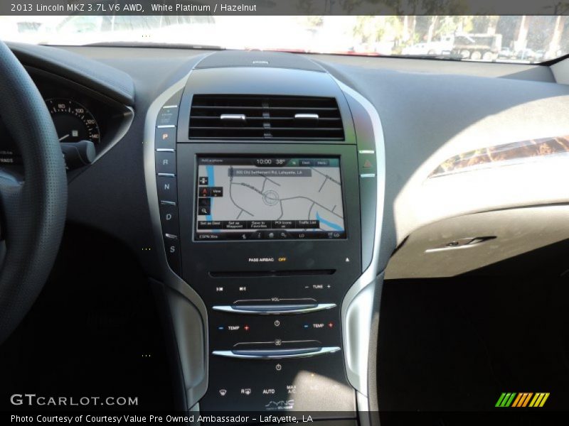 Controls of 2013 MKZ 3.7L V6 AWD
