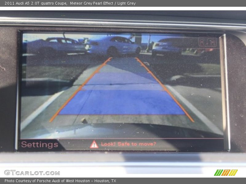 Meteor Grey Pearl Effect / Light Grey 2011 Audi A5 2.0T quattro Coupe