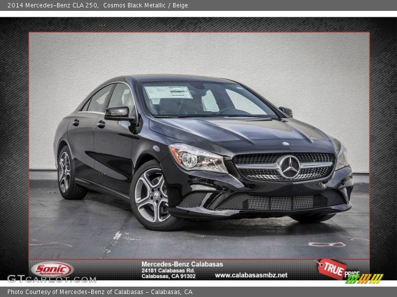 Cosmos Black Metallic / Beige 2014 Mercedes-Benz CLA 250