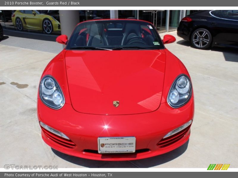 Guards Red / Black 2010 Porsche Boxster