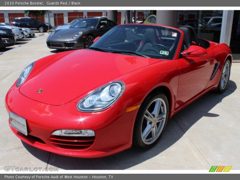 Guards Red / Black 2010 Porsche Boxster