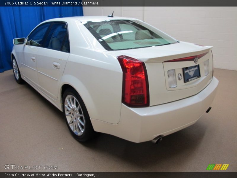 White Diamond / Cashmere 2006 Cadillac CTS Sedan