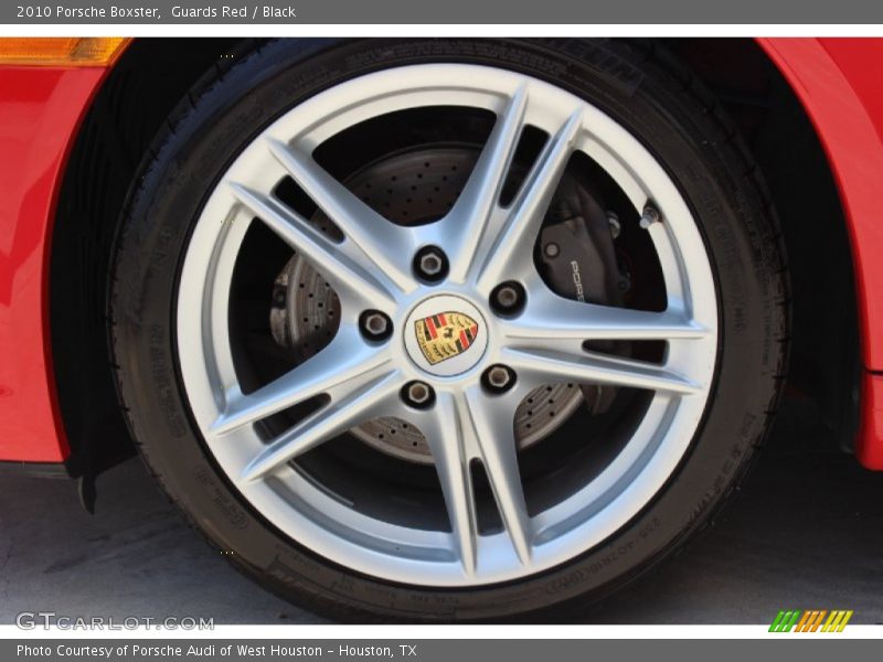 Guards Red / Black 2010 Porsche Boxster
