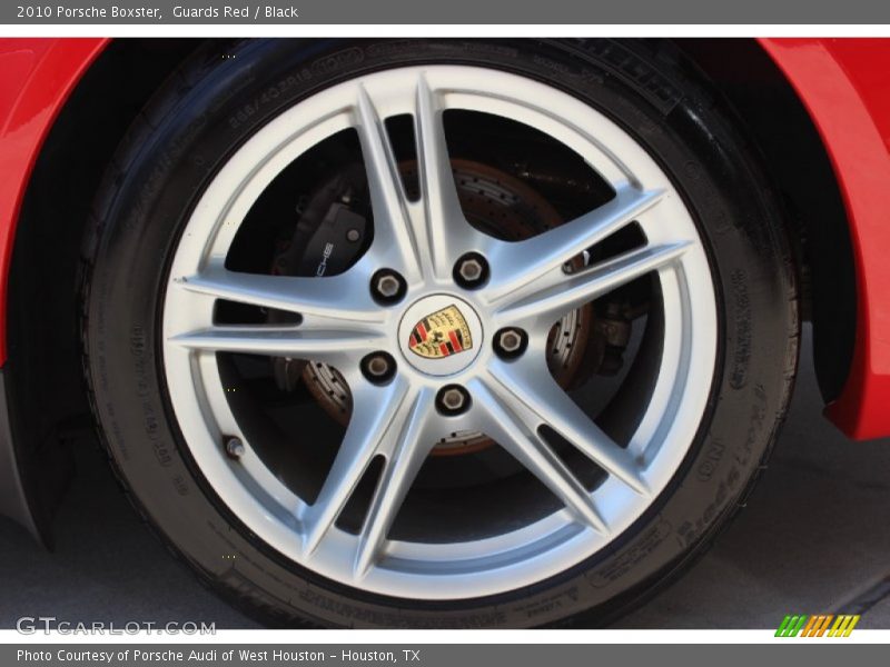 Guards Red / Black 2010 Porsche Boxster