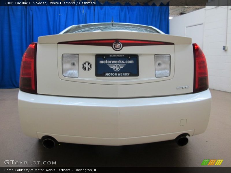 White Diamond / Cashmere 2006 Cadillac CTS Sedan