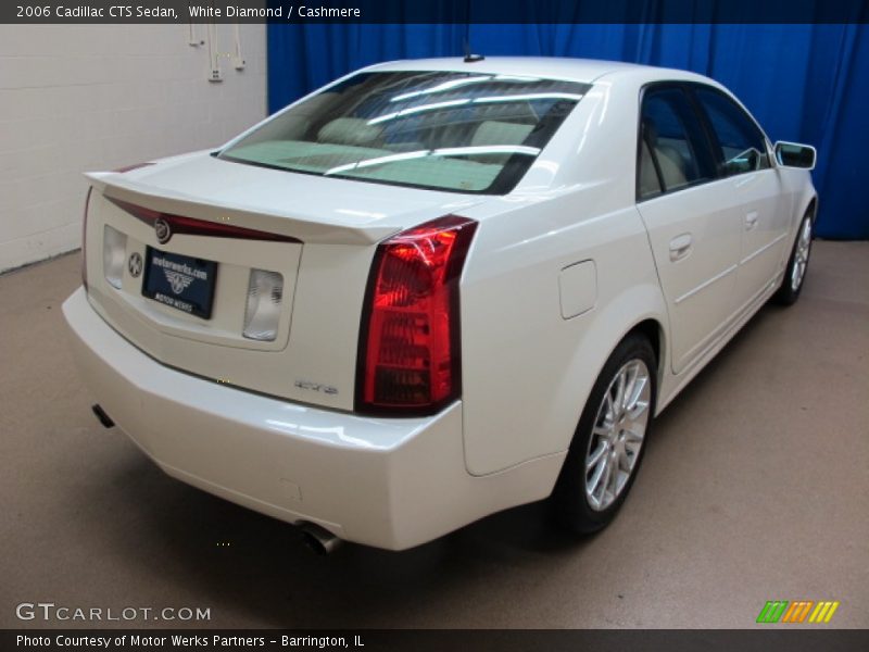 White Diamond / Cashmere 2006 Cadillac CTS Sedan