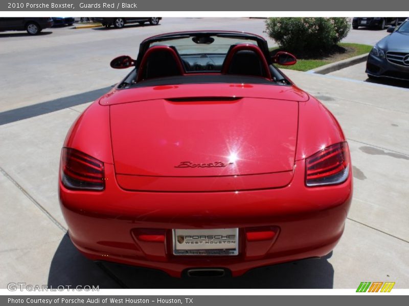 Guards Red / Black 2010 Porsche Boxster